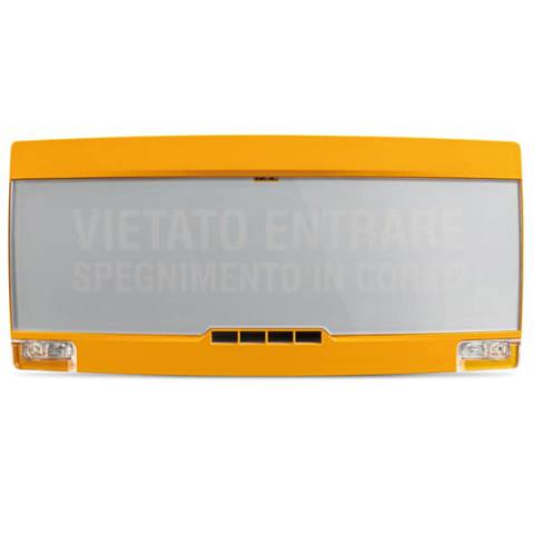 Immagine per PAN. OTTICO ACUSTICO EN54-3/23 GIALLO da Sacchi elettroforniture