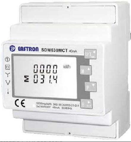 Immagine per ENERGY METER TRIFASE CON TA 100A da Sacchi elettroforniture