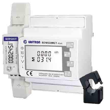 Immagine per ENERGY METER TRIFASE CON 3X TA 100A da Sacchi elettroforniture