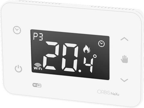 Immagine per NEXU WiFi BIANCO Cronotermostato digitale da parete comunicazione WiFi, programmazione settimanale, alim. 230V da Sacchi elettroforniture