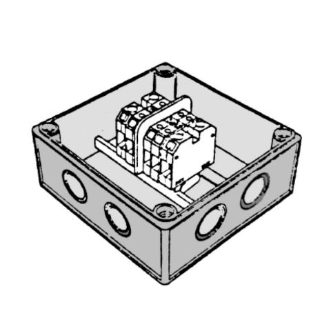 Immagine per MCA-SG CASSETTA CON MORSETTIERA da Sacchi elettroforniture