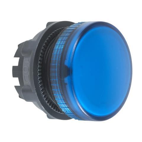 Immagine per TESTA LAMPADA SPIA BLU LED da Sacchi elettroforniture