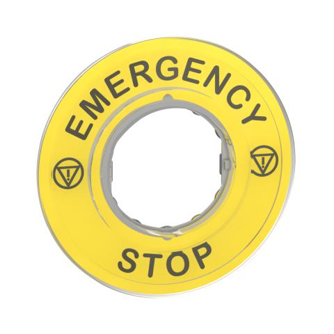 Immagine per ETICHETTA 'EMERGENCY STOP' 3D da Sacchi elettroforniture