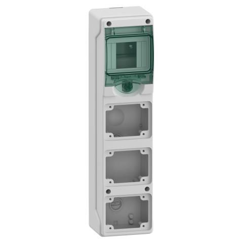 Immagine per MUREVA ENCLOSURES MINI IP65 4MOD 3 PRESE da Sacchi elettroforniture