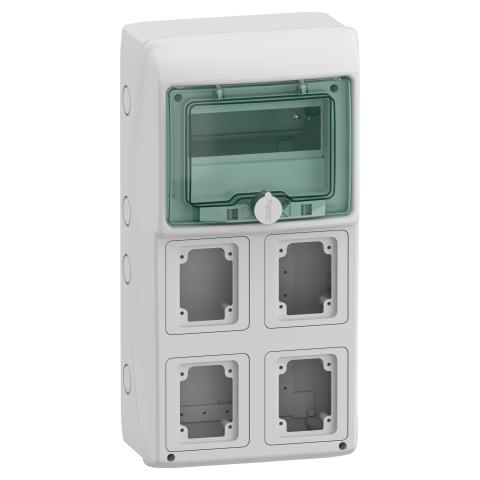 Immagine per MUREVA ENCLOSURES IP65 8MOD 4 PRESE INC. da Sacchi elettroforniture