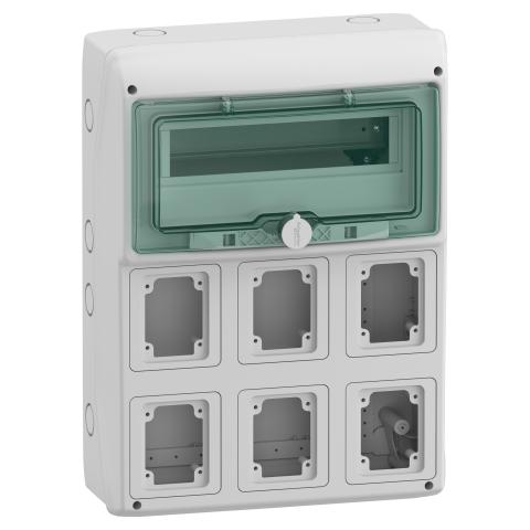 Immagine per MUREVA ENCLOSURES IP65 13MOD 6PRESE INC. da Sacchi elettroforniture