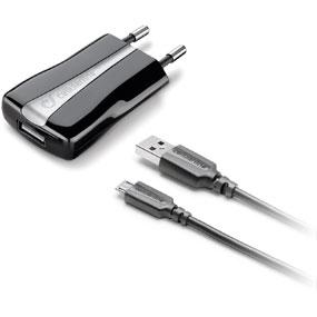 Immagine per CARICABATTERIA RETE USB + CAVO MICROUSB da Sacchi elettroforniture