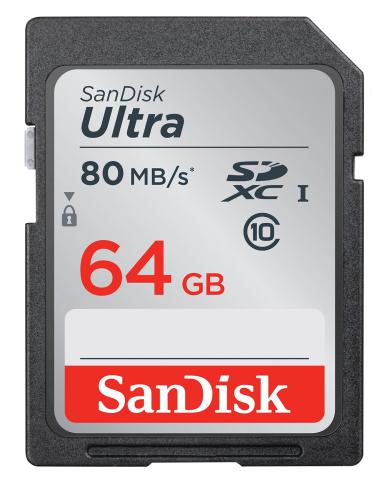 Immagine per SANDISK SECURE DIGITAL ULTRA 64GB XC (80 da Sacchi elettroforniture