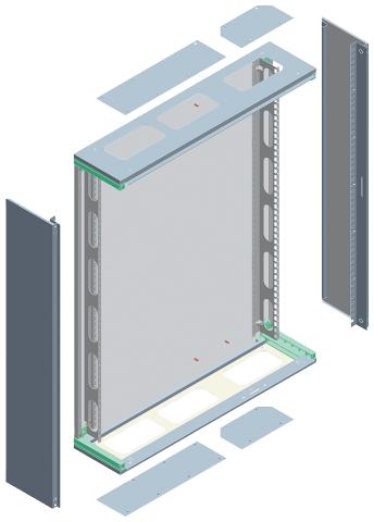 Immagine per ALPHA S3 IP30 COMP.B900 H1200 P250 PARET da Sacchi elettroforniture