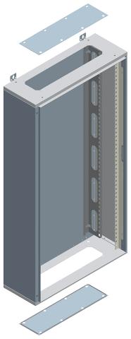 Immagine per ALPHA PARETE IP30 MONOBL. H600 B600 P250 da Sacchi elettroforniture