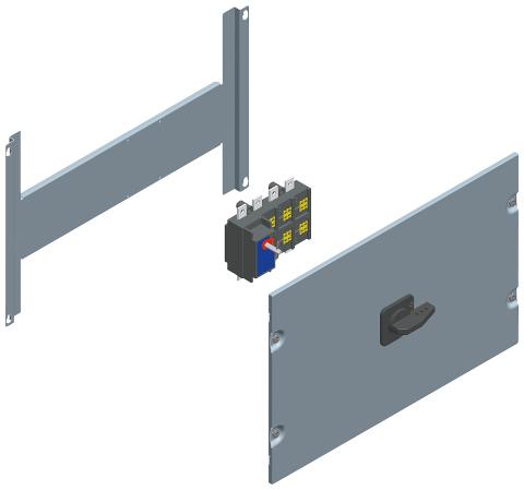 Immagine per KIT VERT. SEZ. 3KA712 GR.2 H400 B da Sacchi elettroforniture