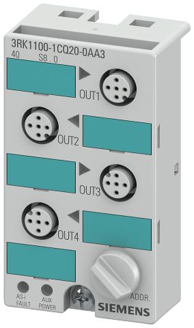 Immagine per MOD AS-I 4A K45 IP67 M12 da Sacchi elettroforniture