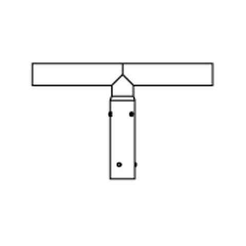 Immagine per BRACCIO A SQUADRO DOPPIO PDI 250 da Sacchi elettroforniture