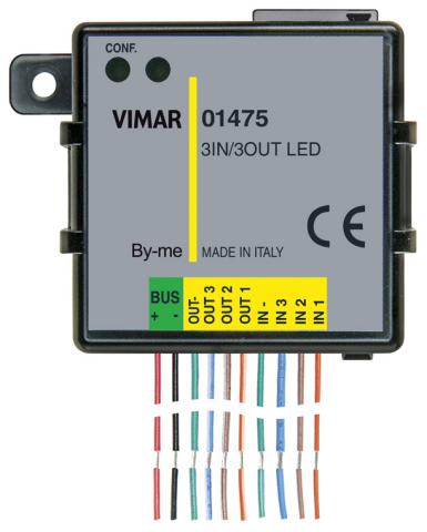 Immagine per MODULO DOMOTICO 3IN 3OUT LED da Sacchi elettroforniture