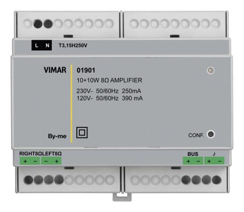 Immagine per AMPLIFICATORE STEREO 2USCITE 8OHM 10+10W da Sacchi elettroforniture