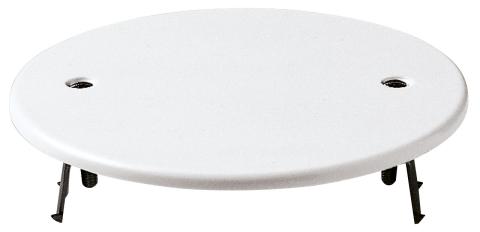 Immagine per COPERCHIO ROTONDO D94MM +GRIFFE BIANCO da Sacchi elettroforniture