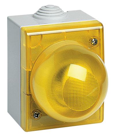 Immagine per SEGNALATORE IP55 DIFFUSORE GIALLO da Sacchi elettroforniture