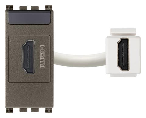 Immagine per PRESA HDMI METAL da Sacchi elettroforniture