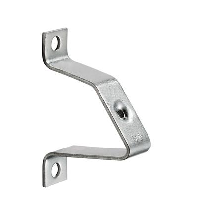 Immagine per Piede di montaggio per guida di supporto, argento, acciaio, M 5, Larghezza: 18 mm da Sacchi elettroforniture