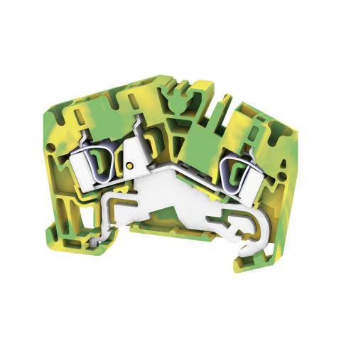 Immagine per Morsetto PE, Molla autobloccante, Verde/giallo, 4 mm², 800 V, Numero di collegamenti: 3, Numero di piani: 1, TS 35, V-0, Wemid da Sacchi elettroforniture